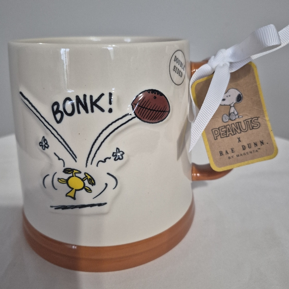 Peanuts X Rae Dunn Team Work Large Mug - Picture 2 of 5